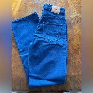 Zara navy blue jeans